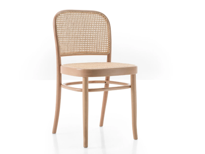 N. 811 - Beech and woven cane chair _ Wiener GTV Design